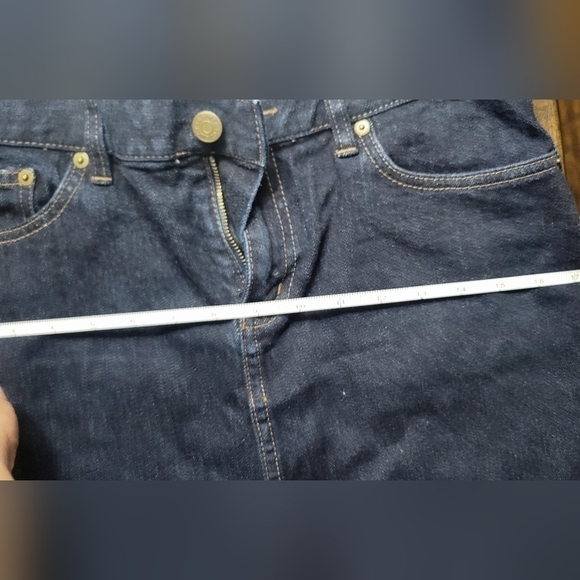 RALPH LAUREN DENIM  skirt size 4P EUC - Picture 6 of 9
